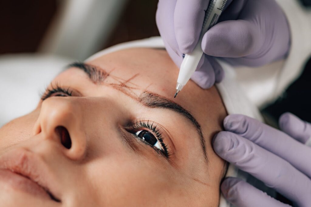 Make up microblanding